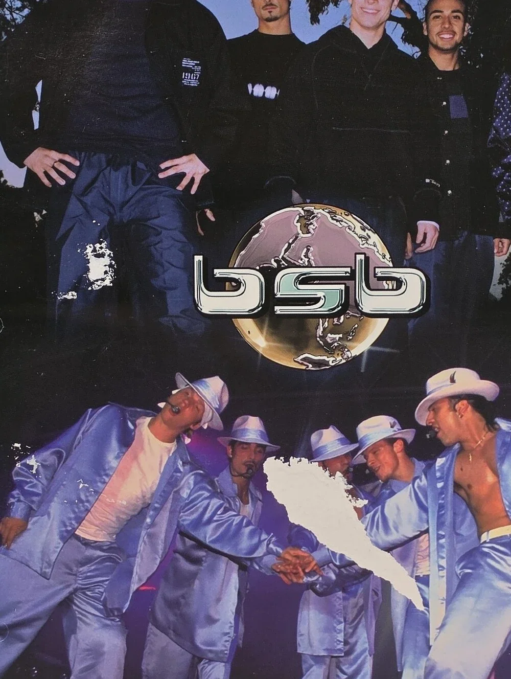 Vintage Backstreet Boys Folder Winterland Y2K